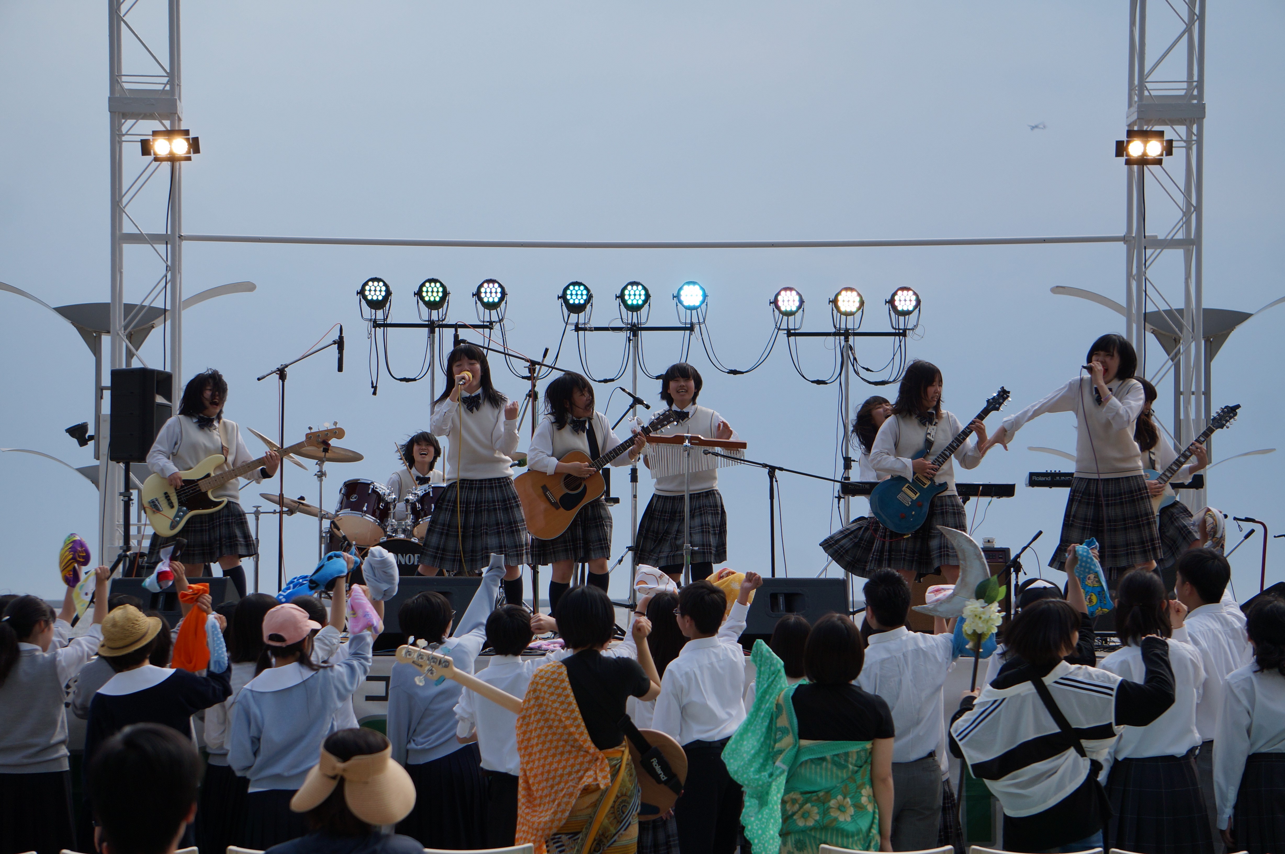 東日本チャリティーコンサート(2019,5,6  南港ATC　海辺のステージ)